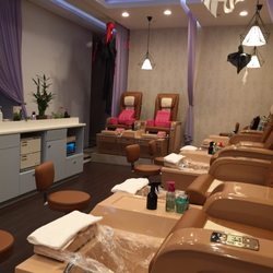 Mimosa Nail Spa - Beautiful new spa pedi chairs