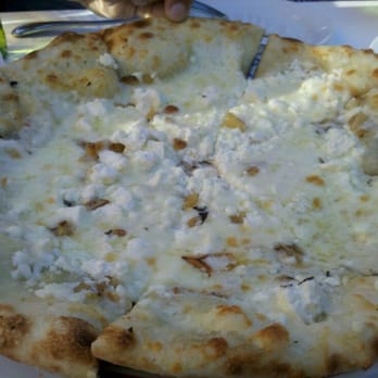 Cafe Santorini - Feta, goat, and mozarella cheese pizza - Italian Near Me - Pasadena, California