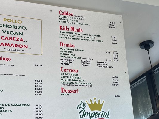 Menu photo 8 La Imperial Taqueria Bakersfield, CA Menu photo 8 La Imperial Taqueria Bakersfield, CA
