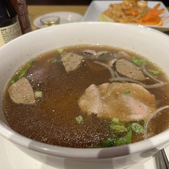 Charm Thai - N1. Thai Noodle Soup with Steak, Meatball and Soft Tendon - Japanese Near Me - Winston Salem, North Carolina