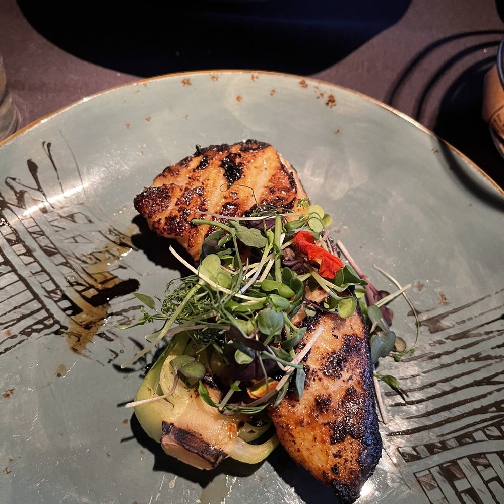 CuiZine Restaurant - Miso Glazed Sea Bass - Seafood Near Me - Satellite Beach, Florida