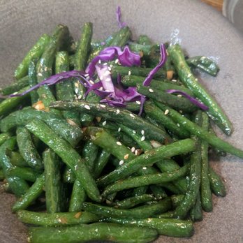 Dumpling Hours - String Beans Sauteed with Garlic Sauce - Dim Sum Near Me - Walnut Creek, California