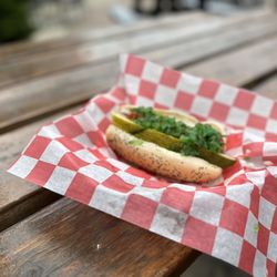 University Weiner - Windy City dog!  Making Chicago proud!