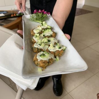 Chef Stephanie - Chickpea cakes - Personal Chefs Near Me