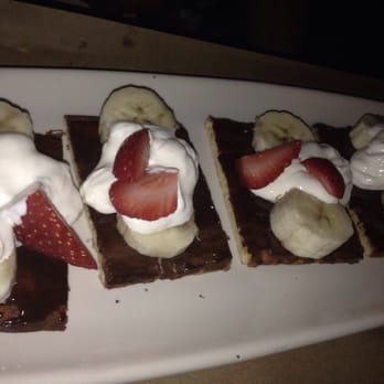 Bonefish Grill - Banana split flat bread - Seafood Near Me - Jacksonville Beach, Florida Bonefish Grill - Banana split flat bread - Seafood Near Me - Jacksonville Beach, Florida
