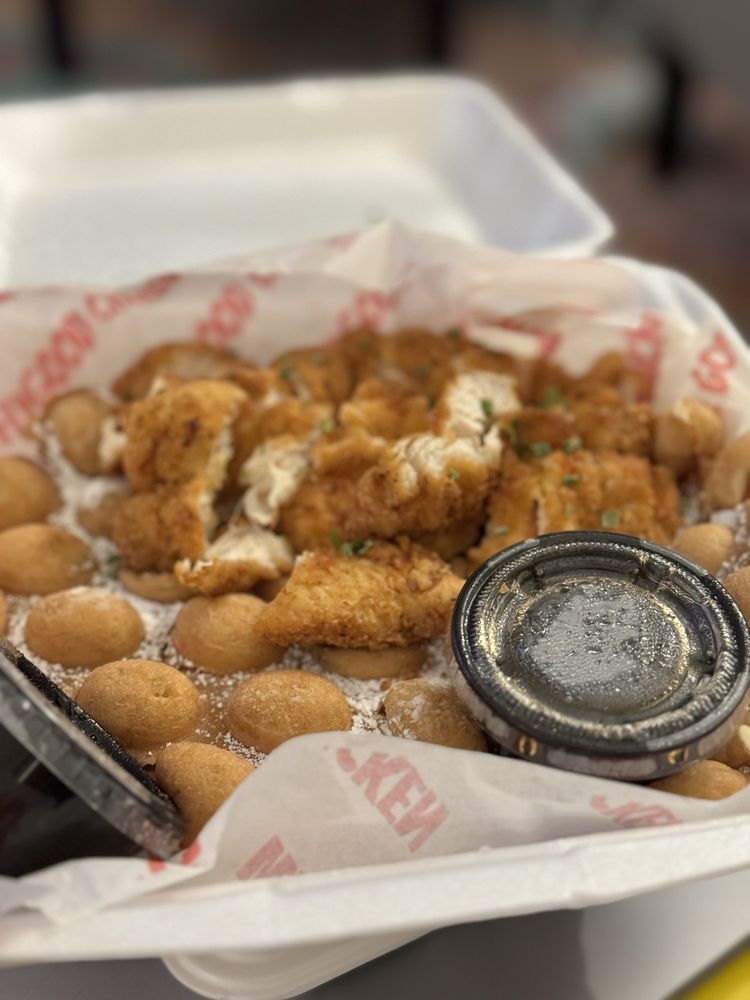 Food from Chick-in Waffle