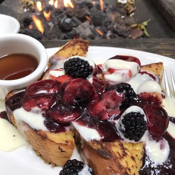 Fig Tree Cafe - Berry french toast for Valentine's Day! - Sandwiches Near Me - Pacific Beach, California