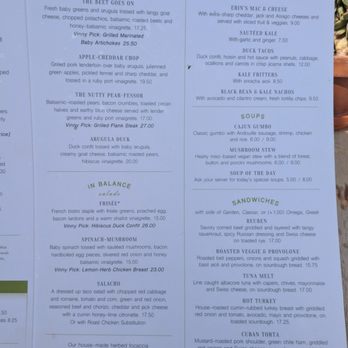 Vinaigrette - Menu - Salad Near Me - Albuquerque, New Mexico