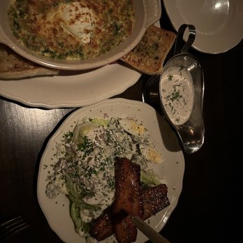 Trivoli Tavern - Baby Artichoke gratin and wedge salad - American Near Me - Chicago, Illinois Trivoli Tavern - Baby Artichoke gratin and wedge salad - American Near Me - Chicago, Illinois