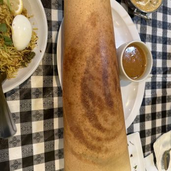 Fresh Mint - Plain dosa with sambar - Indian Near Me - Morgantown, West Virginia Fresh Mint - Plain dosa with sambar - Indian Near Me - Morgantown, West Virginia