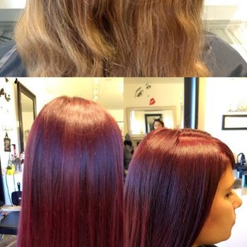 Hair Fixxer - Before and after custom color correction - Hair Stylists Near Me - Phoenix, Arizona Hair Fixxer - Before and after custom color correction - Hair Stylists Near Me - Phoenix, Arizona