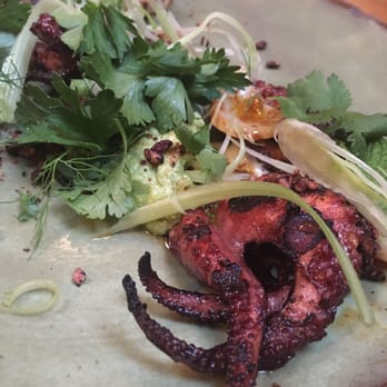 The Progress - Grilled Spanish octopus. If you think you don't like octopus you haven't had it here - New American Near Me - San Francisco, California The Progress - Grilled Spanish octopus. If you think you don't like octopus you haven't had it here - New American Near Me - San Francisco, California