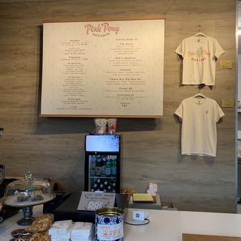 Pink Pony Soft Serve - Interior, menu, decor, etc. - Ice Cream & Frozen Yogurt Near Me - Albuquerque, New Mexico