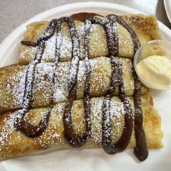 Koa Pancake House - Nutella Crêpes with Strawberries - Breakfast & Brunch Near Me - Honolulu, Hawaii Koa Pancake House - Nutella Crêpes with Strawberries - Breakfast & Brunch Near Me - Honolulu, Hawaii