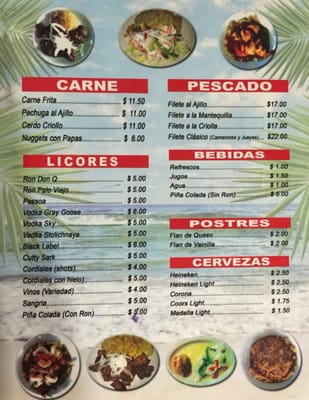 Menu photo 4 El Punto Sabroso Cataño, PR Menu photo 4 El Punto Sabroso Cataño, PR