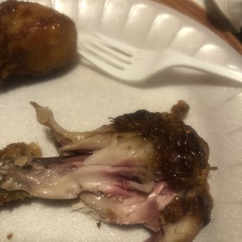 Bonchon Union - Uncooked chicken. From Bon chon first piece. - Chicken Wings Near Me - Union, New Jersey