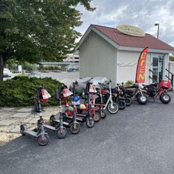 Electric scooters, electric bikes, motor bikes & golf cart for rent
