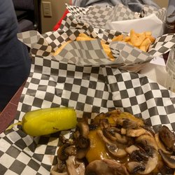 Seven Hills Pub & Grille - My glued free burger and fries