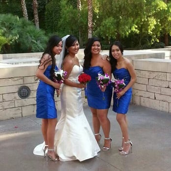 bridesmaid dresses baton rouge la La Femme 31406 - Bridesmaid A-line Slit Gown 0 / Neon Pink