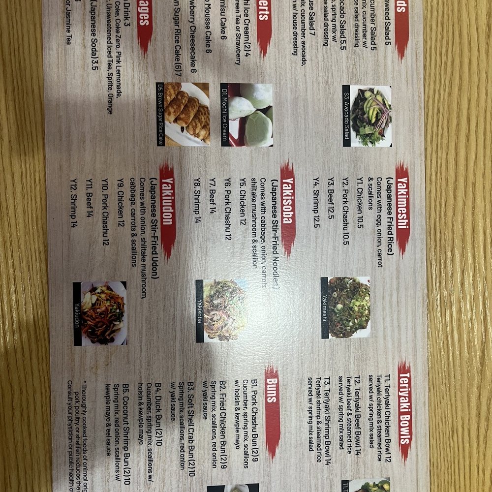One Noodle Bar - Millcreek - Menu - Ramen Near Me - Millcreek, Utah