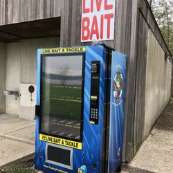 Big Foot Beach State Park - At big foot beach state park you can get some bait out of the vending machine if you forgot your lunch