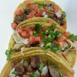 Carlito's Cabo - Asada, chicken and carnitas tacos. Yum!