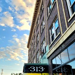 313 Whiskey Bar & Speakeasy - The 313 Whiskey Bar entrance in historic Downtown Pocatello, located in the original 1915 Hotel Yellowstone building...