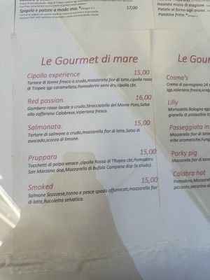 Menu photo 2 Da Nico e Lilly Tropea, VV