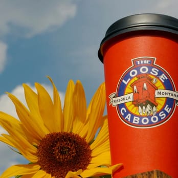 Loose Caboose - a cup of coffee and a sunflower - Coffee & Tea Near Me - Missoula, Montana Loose Caboose - a cup of coffee and a sunflower - Coffee & Tea Near Me - Missoula, Montana