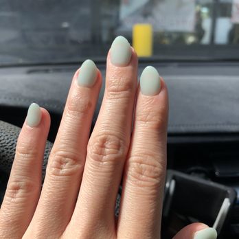 A Nail & Spa - Dip with Matte Top Coat - Nail Salons Near Me - Burbank, California