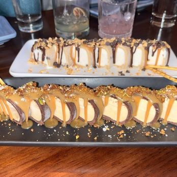 Mamanoko - BROWNIE ROLL (pls come back) and cookie dough roll - Japanese Near Me - San Francisco, California Mamanoko - BROWNIE ROLL (pls come back) and cookie dough roll - Japanese Near Me - San Francisco, California