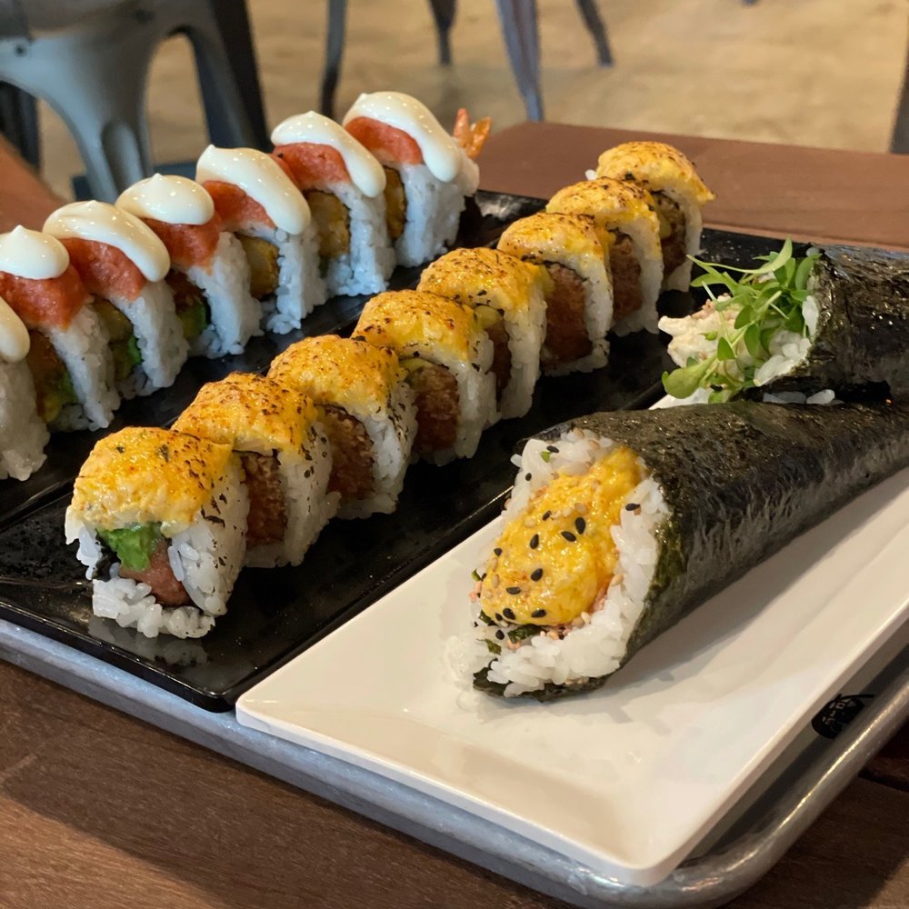 B-Side - Soulection Roll, Just Blaze Roll & a couple Hand rolls - Sushi Bars Near Me - Miami, Florida B-Side - Soulection Roll, Just Blaze Roll & a couple Hand rolls - Sushi Bars Near Me - Miami, Florida
