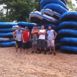 Garrisons River Resort - Rafting on the river