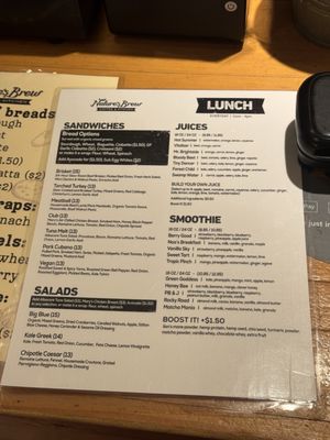 Menu photo 1 Natures Brew Los Angeles, CA Menu photo 1 Natures Brew Los Angeles, CA