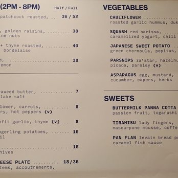 Wildflour - Lunch and dinner menu - Delis Near Me - San Diego, California