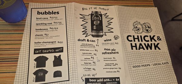 Chick & Hawk by null