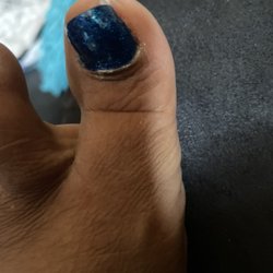 Julie's Nail Salon - 45 dollars for this?!?!?!  NEVER AGAIN!