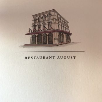 Restaurant August - New American Near Me - New Orleans, Louisiana
