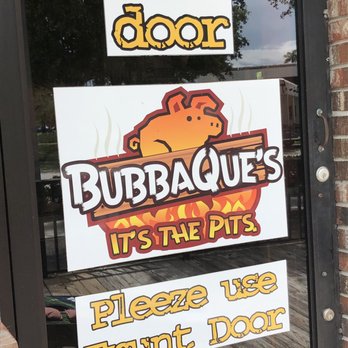 BubbaQue's - You can enter but .....then ya gotta goround dem tables n chairs n peeps n stuff - Barbeque Near Me - Sun City Center, Florida BubbaQue's - You can enter but .....then ya gotta goround dem tables n chairs n peeps n stuff - Barbeque Near Me - Sun City Center, Florida