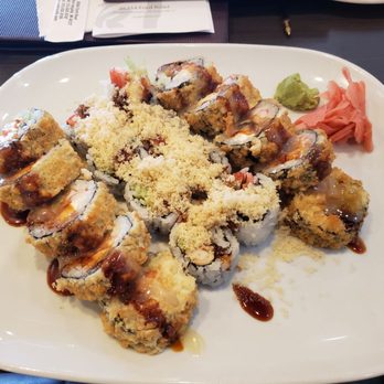 Oyaki Sushi - U of M roll and Crunchy roll - Sushi Bars Near Me - Dearborn Heights, Michigan Oyaki Sushi - U of M roll and Crunchy roll - Sushi Bars Near Me - Dearborn Heights, Michigan