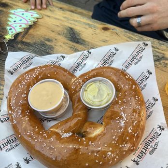 Old World Village - Giant pretzel - Shopping Centers Near Me - Huntington Beach, California