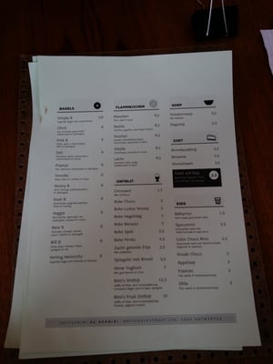 Menu photo 2 Kaffeenini Antwerp, VAN Menu photo 2 Kaffeenini Antwerp, VAN