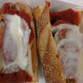 Pizza Time - Meatball sub to go, light on the cheese heavy on the marinara - Italian Near Me - Boca Raton, Florida