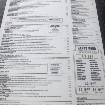 Yard House - Menu - Bars Near Me - Sunrise, Florida Yard House - Menu - Bars Near Me - Sunrise, Florida