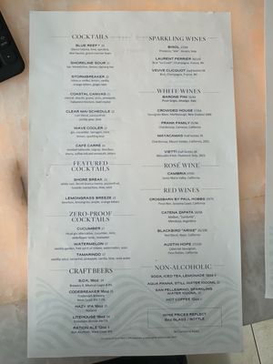 Menu photo 4 Splashes Restaurant Laguna Beach, CA Menu photo 4 Splashes Restaurant Laguna Beach, CA