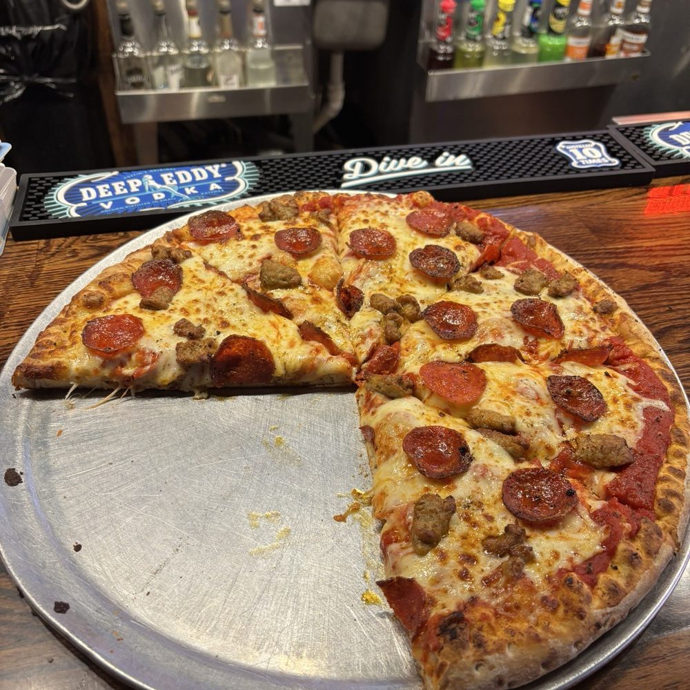 16" pepperoni and sausage