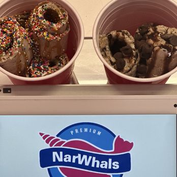 NarWhals Rolled Ice Cream - Ice Cream & Frozen Yogurt Near Me - Richmond, Virginia