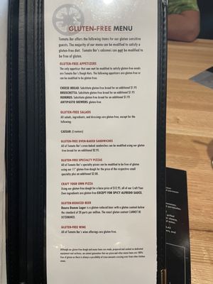 Menu photo 1 Tomato Bar Pizza Bakery Schererville, IN Menu photo 1 Tomato Bar Pizza Bakery Schererville, IN