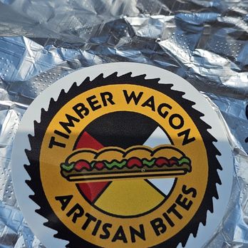 Timber Wagon - Free sticker with every sandwich - Food Trucks Near Me - Grand Marais, Minnesota