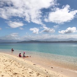 Pandan Island Resort - The water is crystal clear and the perfect temperature!